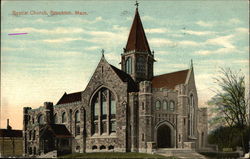 Baptist Church Postcard