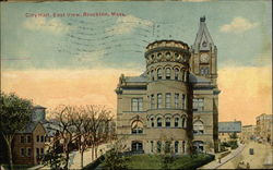 City Hall, East View Postcard