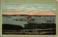 Sunset View of the Harbor Onset, MA Postcard Postcard