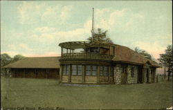 Lowney Club House and Grounds Postcard