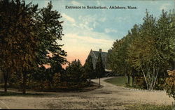 Entrance to Sanitarium Postcard