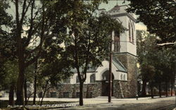 Street View of Pilgrim Church Postcard