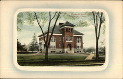 Grammar School and Grounds Postcard