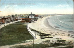 Bird's Eye View of Nantasket Beach Hull, MA Postcard Postcard