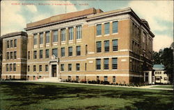 High School Framingham, MA Postcard Postcard