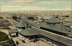 NYNH & H Railroad Station Postcard
