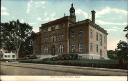 Court House Brockton, MA Postcard Postcard