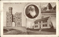 Bancroft Tower, Monument and Birth Place Postcard