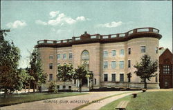 Womens Club and Grounds Postcard