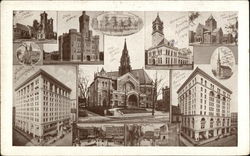 Views of Worcester Postcard