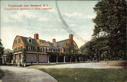 Oakland Farm, Residence of Alfred Vanderbilt Postcard