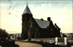 August Belmont Memorial Chapel Postcard