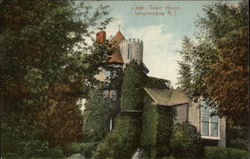 Tower House Longmeadow, RI Postcard Postcard