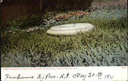 First Burial Place of Roger Williams Postcard