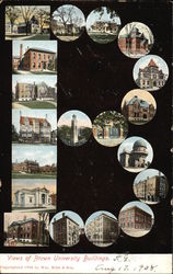 Brown University Buildings Postcard