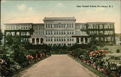 View of State Normal School and Grounds Postcard