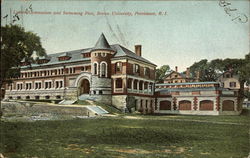 Lyman Gymnasium and Swimming Pool at Brown University Postcard