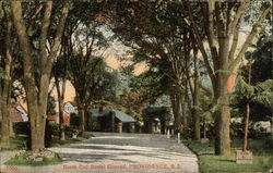 View of the North End Burial Ground Postcard