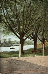 Landing on the Pawtuxet River Postcard