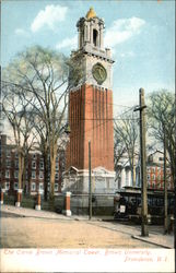 Brown University - The Carrie Brown Memorial Tower Providence, RI Postcard Postcard
