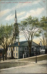 First Baptist Church Postcard