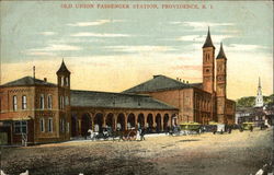 Old Union Passenger Station Postcard