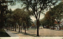 Elmwood and Reservoir Avenues Postcard