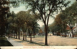 Elmwood and Reservoir Avenues Postcard