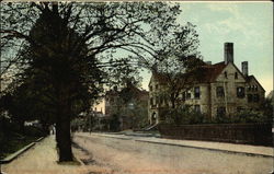 Homes on Hope Street Postcard