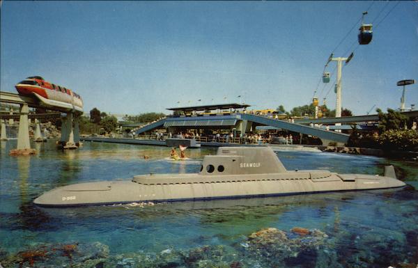 Submarine Ride Anaheim California Disney