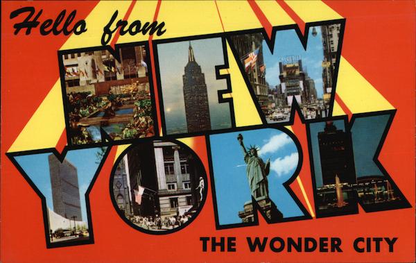 Hello From New York - The Wonder City