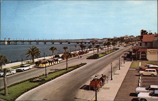 Matanzas Bay Front overlooking Bridge of Lions St. Augustine Florida