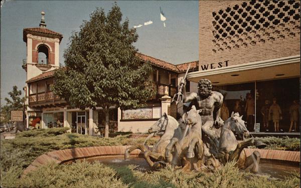 Neptune Fountain, Country Club Plaza Kansas City Missouri