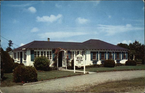 Hill's Dining Room at 530 West Main Street Hyannis Massachusetts