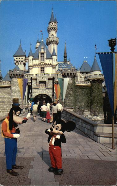 Mickey and Goofy Taking Pictures Disney