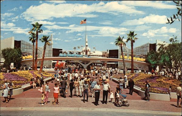 Entrance to Tomorrowland Disney