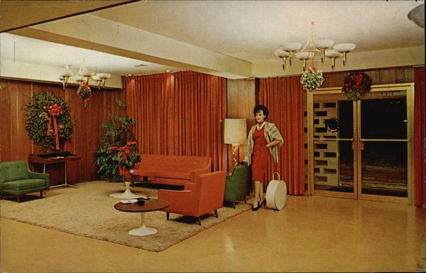 Lobby, Pickwick Motor Inn Plainview New York