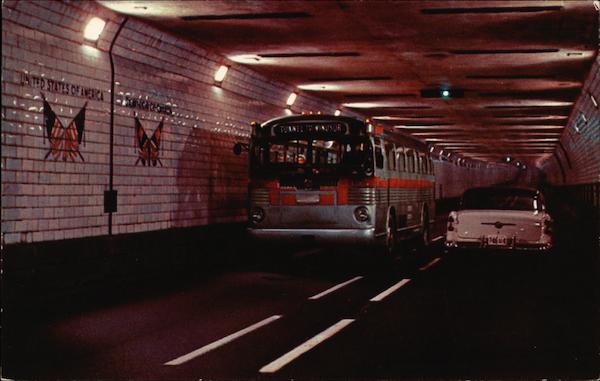 Detroit-Windsor Tunnel ON Canada Ontario