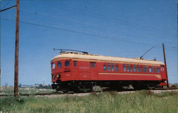 Catalina Special Pacific Electric Big Red Car Trains, Railroad
