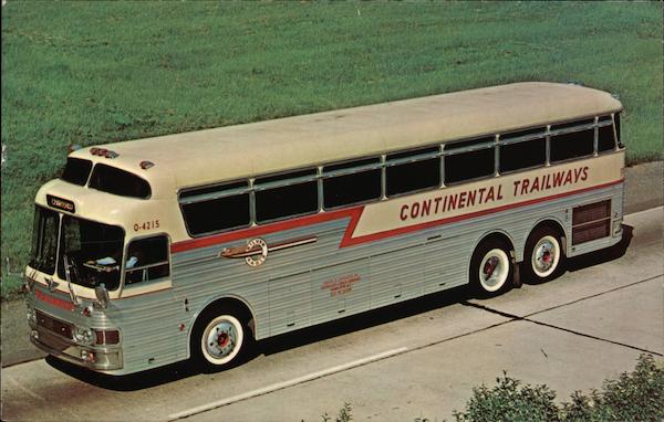 Trailways' Silver Eagle Buses