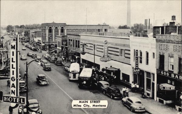 Main Street Miles City Montana