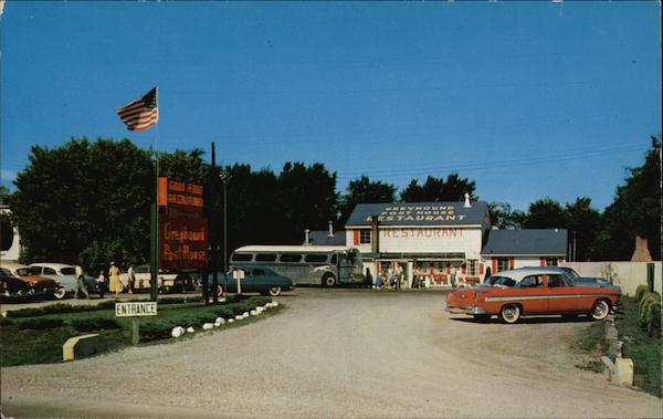 Greyhound Post House Restaurant Kentland Indiana