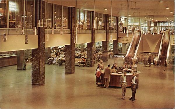 Interior Greyhound Bus Terminal Chicago Illinois