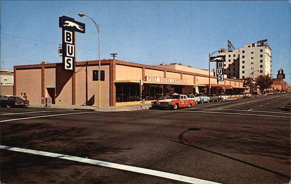 Greyhound Bus Depot Bakersfield California