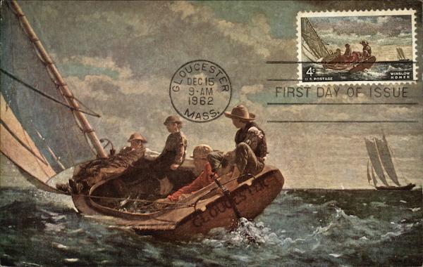 Breezing Up Painting by Winslow Homer Art