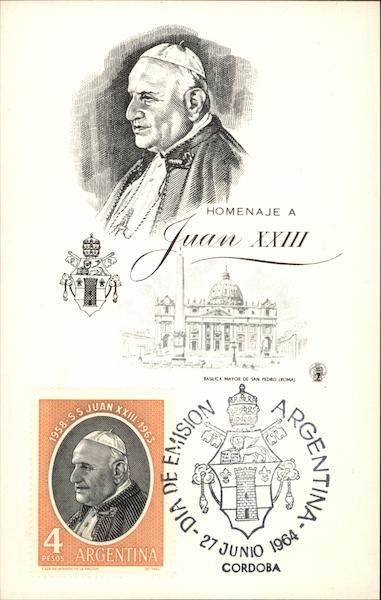 Homenaje a Juan XXIII Maximum Cards