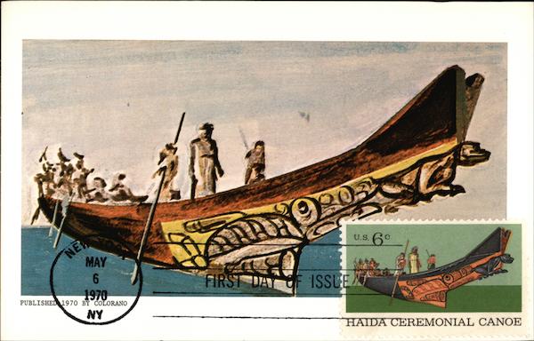 Haida Ceremonial Canoe Maximum Cards