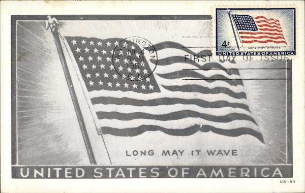 United States of America - Long May It Wave Maximum Cards