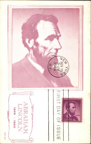 Abraham Lincoln, 1809-1865 Maximum Cards
