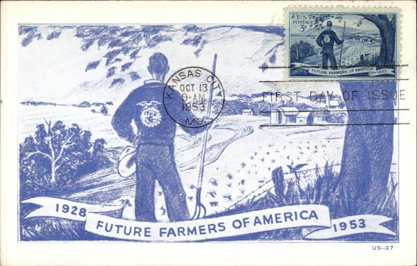 Future Farmers of America 1928-1953 Maximum Cards